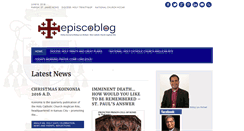 Desktop Screenshot of episcoblog.holycatholicanglican.org